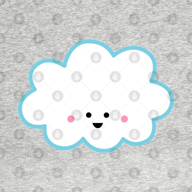 Puffy Little Cloud | by queenie's cards by queenie's cards